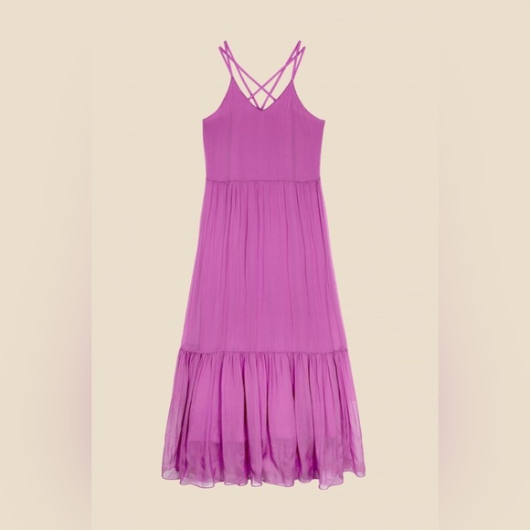 BNWT silky pink dress 💗 - Picture 11 of 11